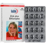زینک پلاس +ب کمپلکس 10 میلی پرووتیال 40عددی